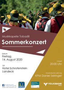 Sommerkonzert im Hotel Schrofenstein