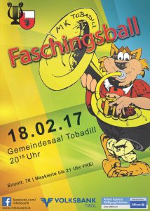 30. Faschingsball @ Gemeindesaal Tobadill | Tobadill | Tyrol | Österreich